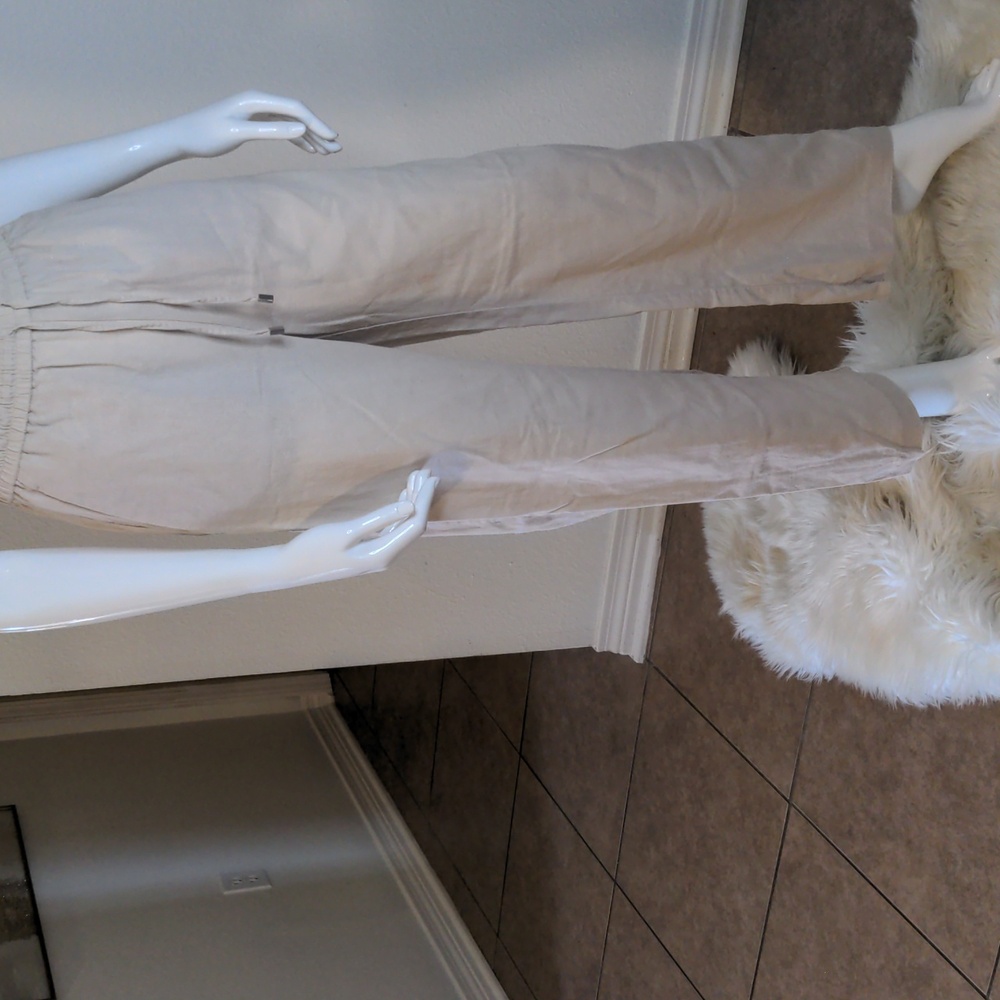 Zara linen adjustable waist, Linen Pants ,Size XS